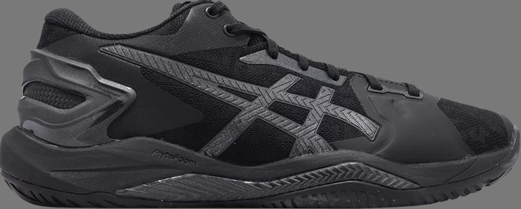 Кроссовки gel burst 26 low 'triple black' Asics, черный - фото