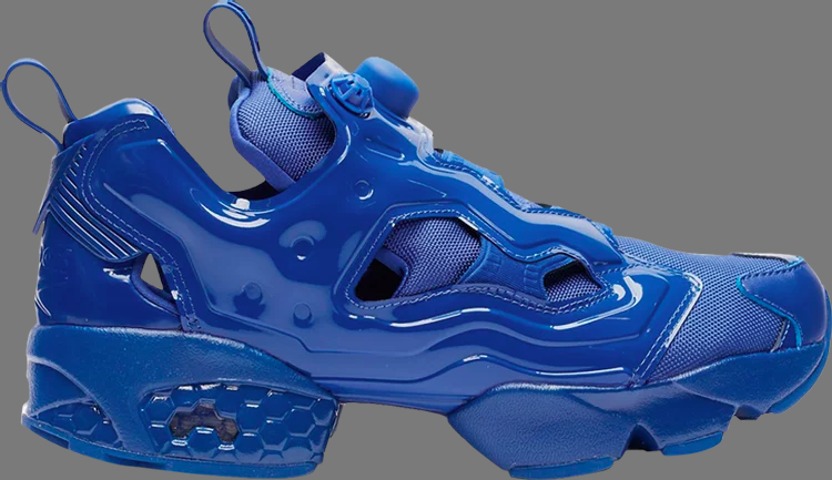 Кроссовки juun j x instapump fury og 'bright cobalt' Reebok, синий - фото