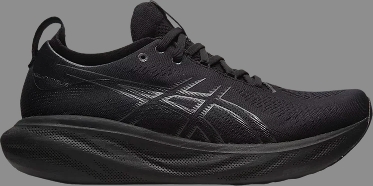 Кроссовки gel nimbus 25 'triple black' Asics, черный - фото