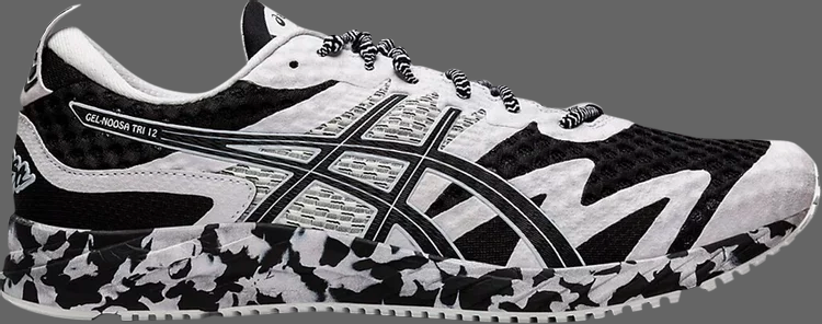 Кроссовки gel noosa tri 12 'black white' Asics, черный - фото