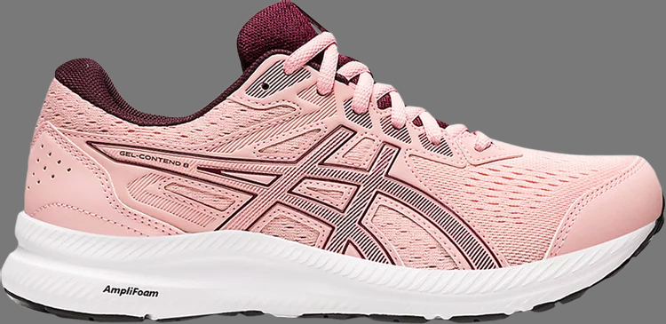 Кроссовки wmns gel contend 8 'frosted rose deep mars' Asics, розовый - фото