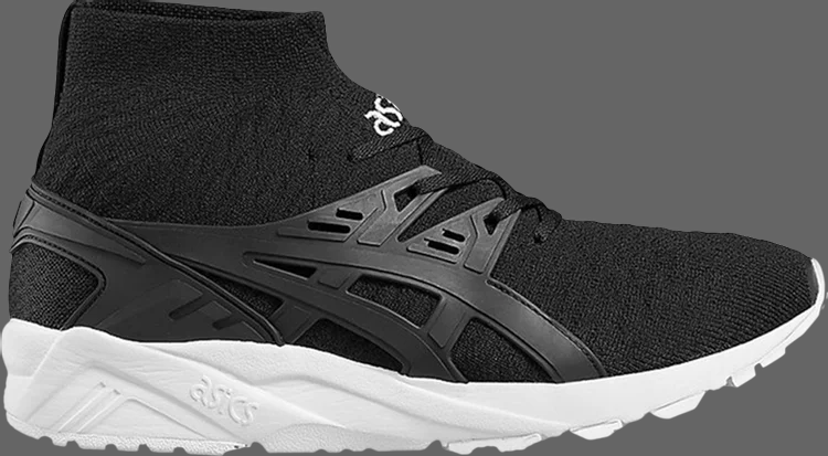 Кроссовки gel kayano trainer knit 'black white' Asics, черный - фото