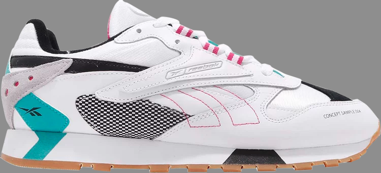 Кроссовки classic leather ati 90s 'white' Reebok, белый - фото