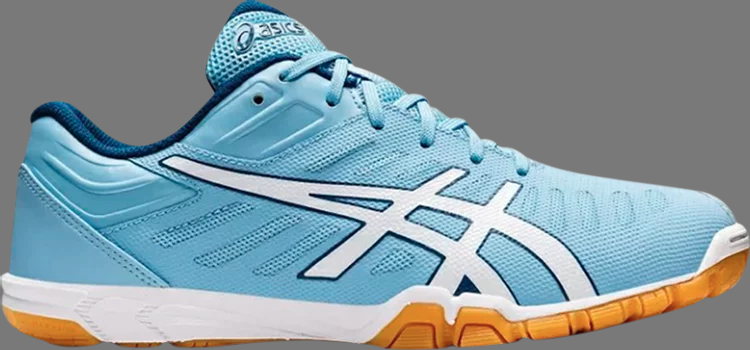 Кроссовки attack excounter 2 'arctic sky gum' Asics, синий - фото