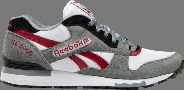 Кроссовки gl 6000 og 'grey triathlon red' Reebok, серый - фото