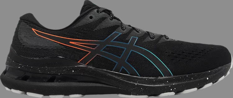 Кроссовки gel kayano 28 lite show 'black' Asics, черный - фото