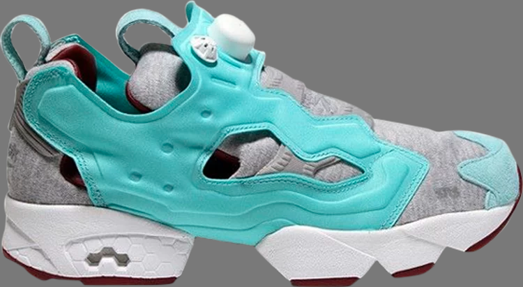 Кроссовки sneakersnstuff x instapump fury og Reebok, серый - фото