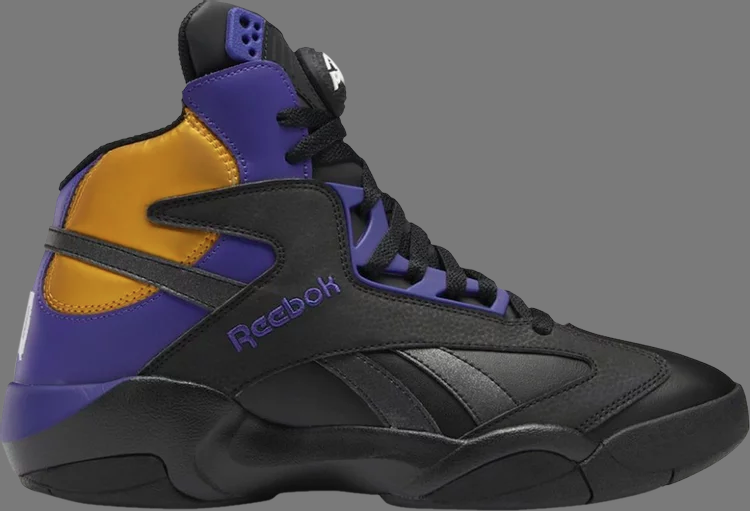 Кроссовки shaq attaq 'la to la' Reebok, черный - фото