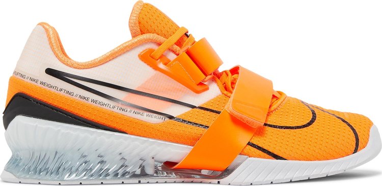 Кроссовки Nike Romaleos 4 'Total Orange', оранжевый - фото