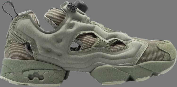 Кроссовки instapump fury mtp 'hunter green' Reebok, зеленый - фото