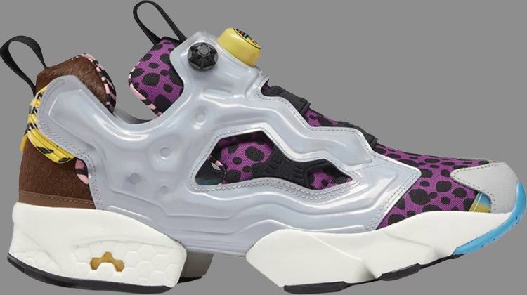 Кроссовки flintstones meet jetsons x instapump fury 94 'multi-color' Reebok, многоцветный - фото