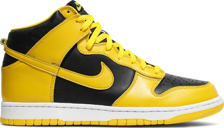 Кроссовки Nike Dunk High SP 'Iowa' 2020, желтый - фото