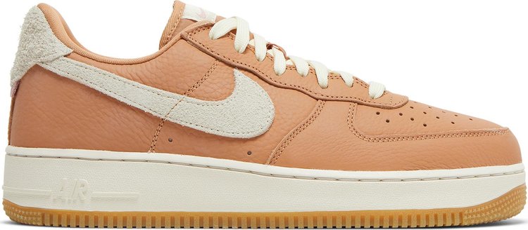 Кроссовки Nike Air Force 1 '07 Craft 'Light Cognac', оранжевый - фото