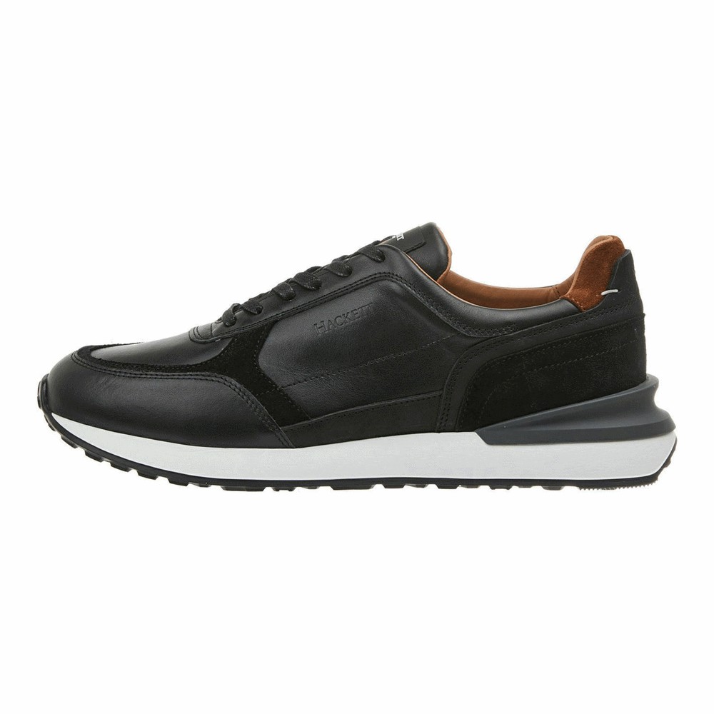 Кроссовки Hackett London Zapatillas, black - фото