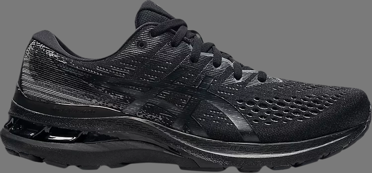 Кроссовки gel kayano 28 2e wide 'black' Asics, черный - фото