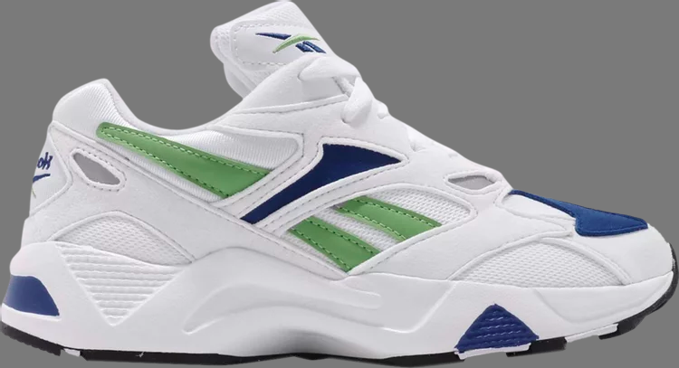 Кроссовки wmns aztrek 96 'white green' Reebok, белый - фото