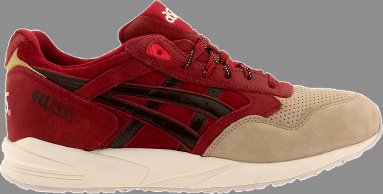 Кроссовки gel saga 'christmas' Asics, красный - фото