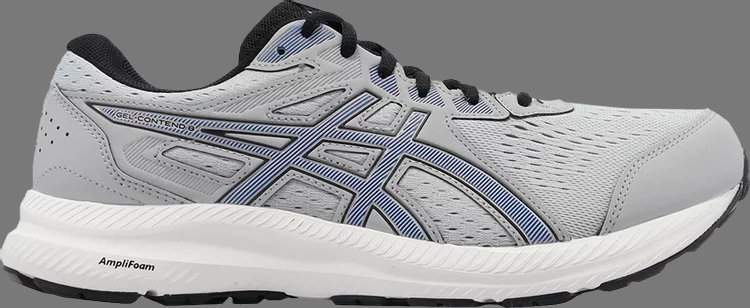 Кроссовки gel contend 8 4e wide 'piedmont grey' Asics, серый - фото