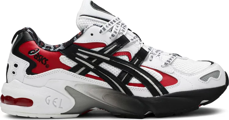 Кроссовки gel kayano 5 og 'white black' Asics, белый - фото