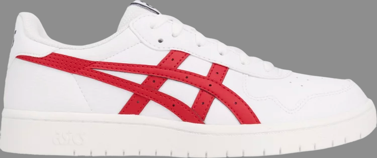 Кроссовки japan s gs 'classic red' Asics, белый - фото