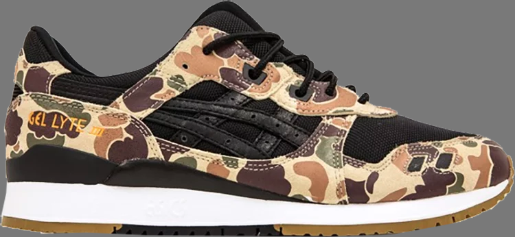 Кроссовки atmos x gel lyte iii 'duck camo' Asics, многоцветный - фото