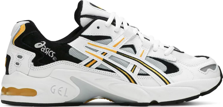 Кроссовки gel kayano 5 og 'white saffron' Asics, белый - фото