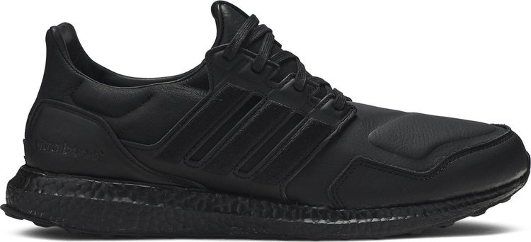 Кроссовки Adidas UltraBoost Leather 'Core Black', черный - фото