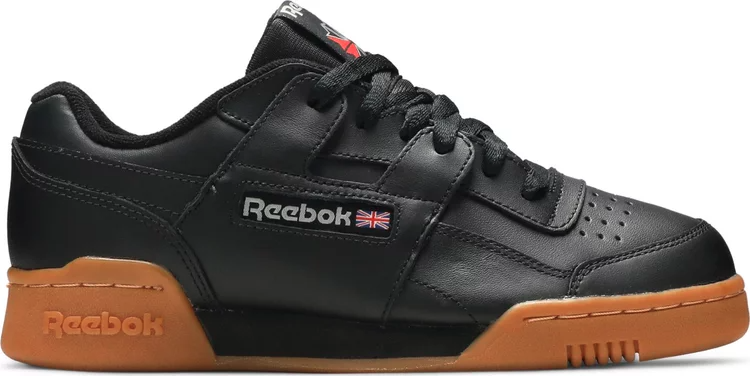 Кроссовки Reebok Workout Plus, черный/коричневый - фото