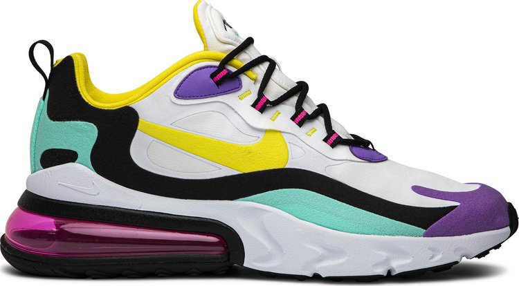 Кроссовки Nike Air Max 270 React 'Geometric Abstract', фиолетовый - фото