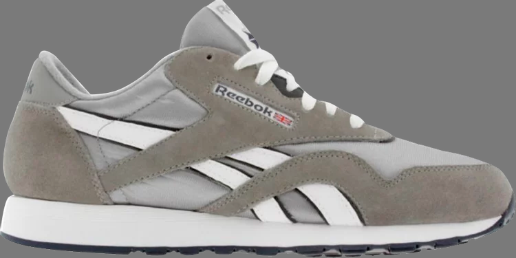 Кроссовки Reebok CL Nylon, серый - фото