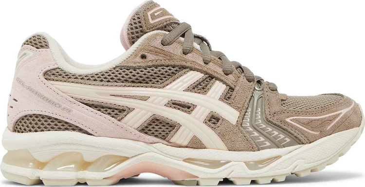 Кроссовки wmns gel kayano 14 'mink cream' Asics, коричневый - фото