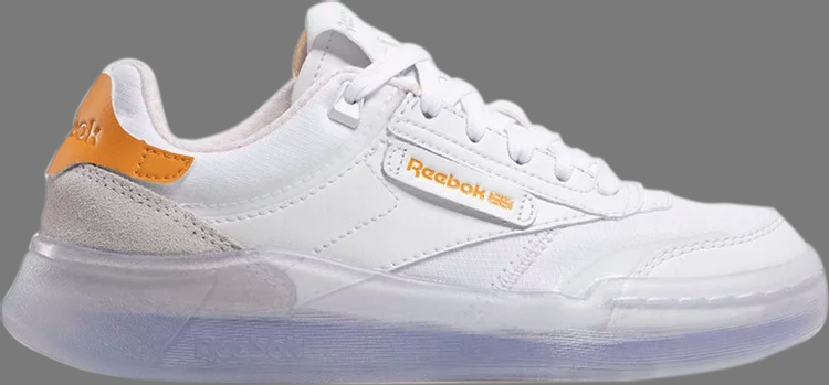 Кроссовки wmns club c legacy 'white bright ochre' Reebok, белый - фото