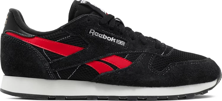 Кроссовки Reebok Classic Leather Human Rights Now, черный/красный - фото