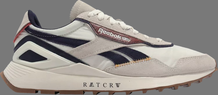 Кроссовки classic legacy az 'chalk vector navy' Reebok, пломбир - фото