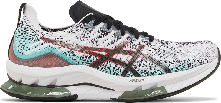 Кроссовки kinsei blast 'white black' Asics, белый - фото