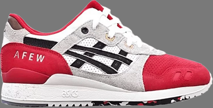 Лимитированные кроссовки afew x gel lyte 3 'koi' Asics, белый - фото