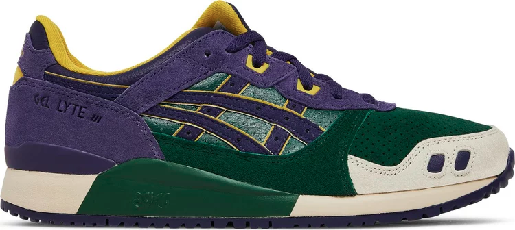 Кроссовки gel lyte 3 'academic scholar pack' Asics, зеленый - фото