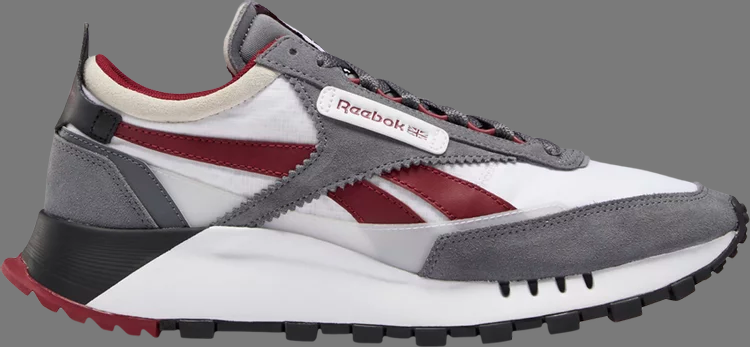 Кроссовки classic leather legacy 'cold grey' Reebok, серый - фото