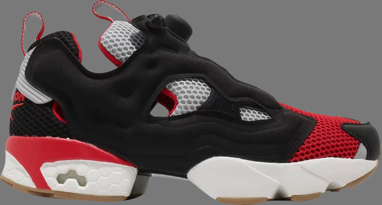 Кроссовки instapump fury og nm 'black instinct red' Reebok, черный - фото