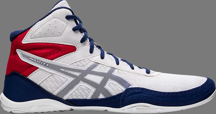 Кроссовки matflex 6 'white deep ocean' Asics, белый - фото