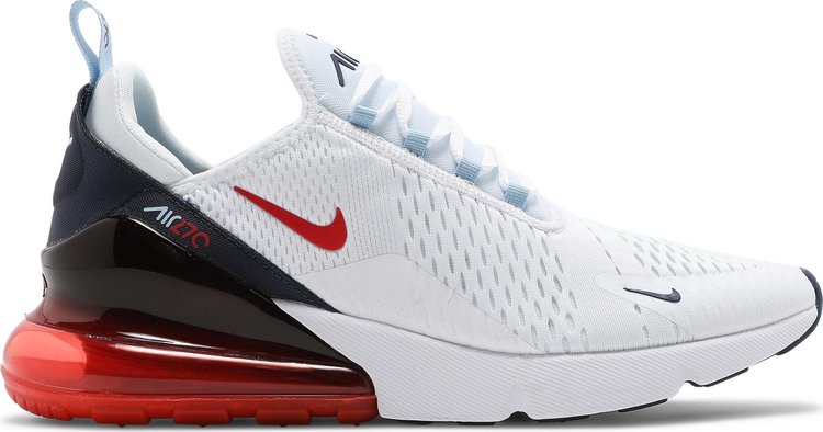 Кроссовки Nike Air Max 270 USA, черно-белый - фото