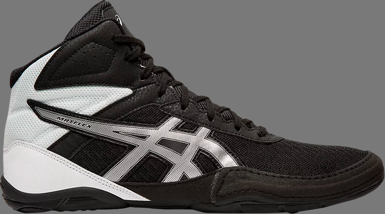 Кроссовки matflex 6 'black silver' Asics, черный - фото