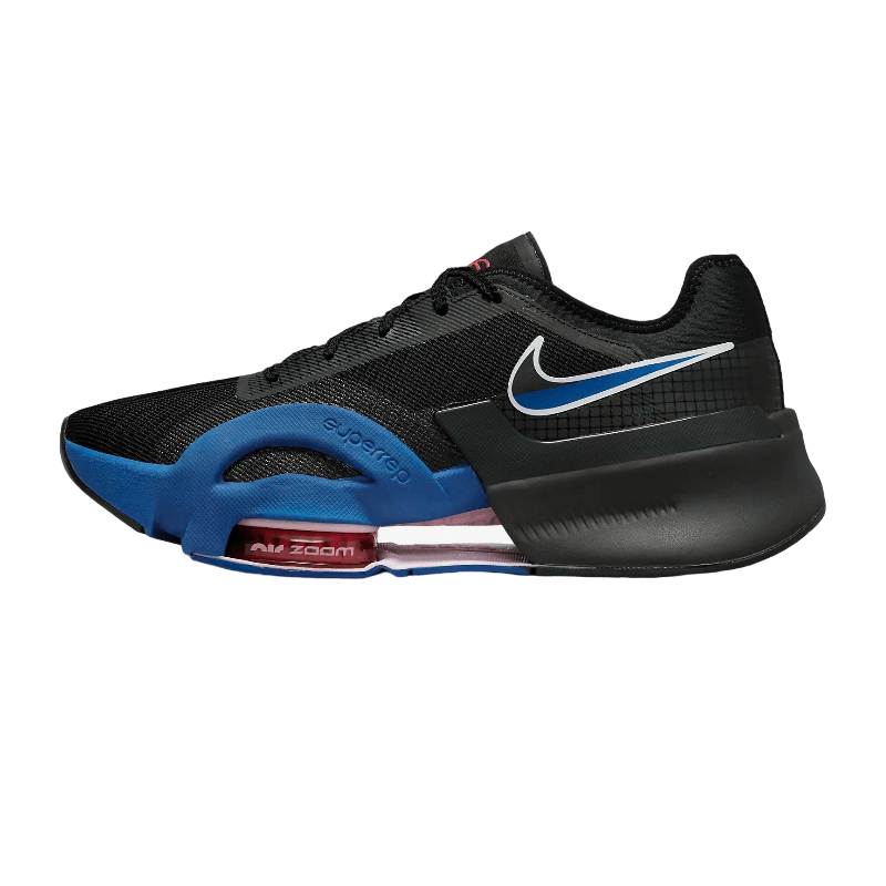 Кроссовки Nike Air Zoom SuperRep 3, черный/синий - фото