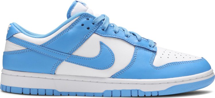 Кроссовки Nike Dunk Low 'University Blue', синий - фото