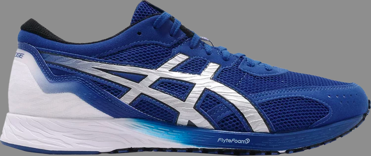 Лимитированные кроссовки tartheredge wide 'blue' Asics, синий - фото