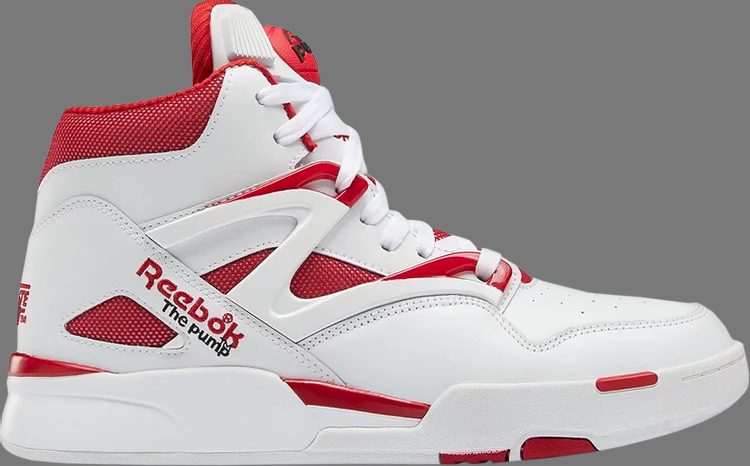 Кроссовки pump omni zone 2 'white red' Reebok, белый - фото