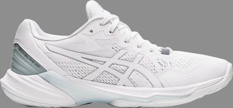 Кроссовки wmns sky elite ff 2 'triple white' Asics, белый - фото