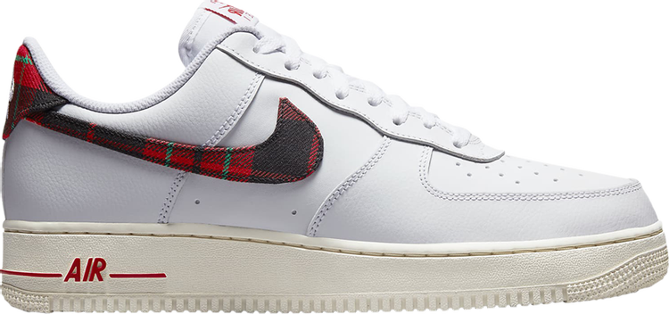 Кроссовки Nike Air Force 1 '07 LV8 'Tartan Plaid', белый - фото