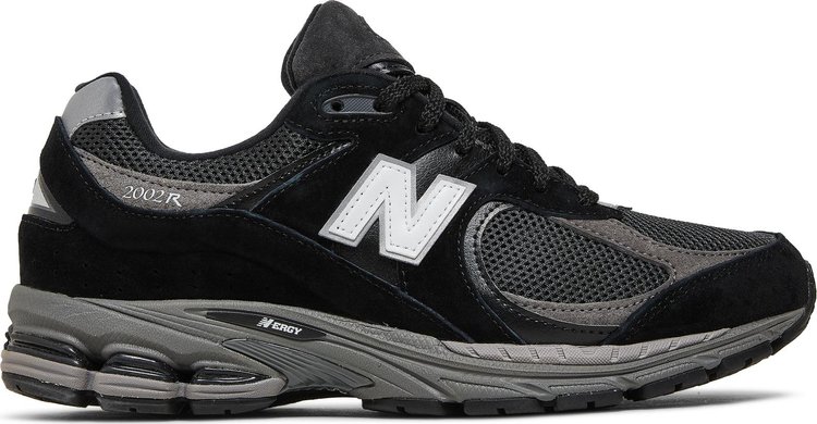 Кроссовки New Balance 2002R, черный/темно-серый - фото