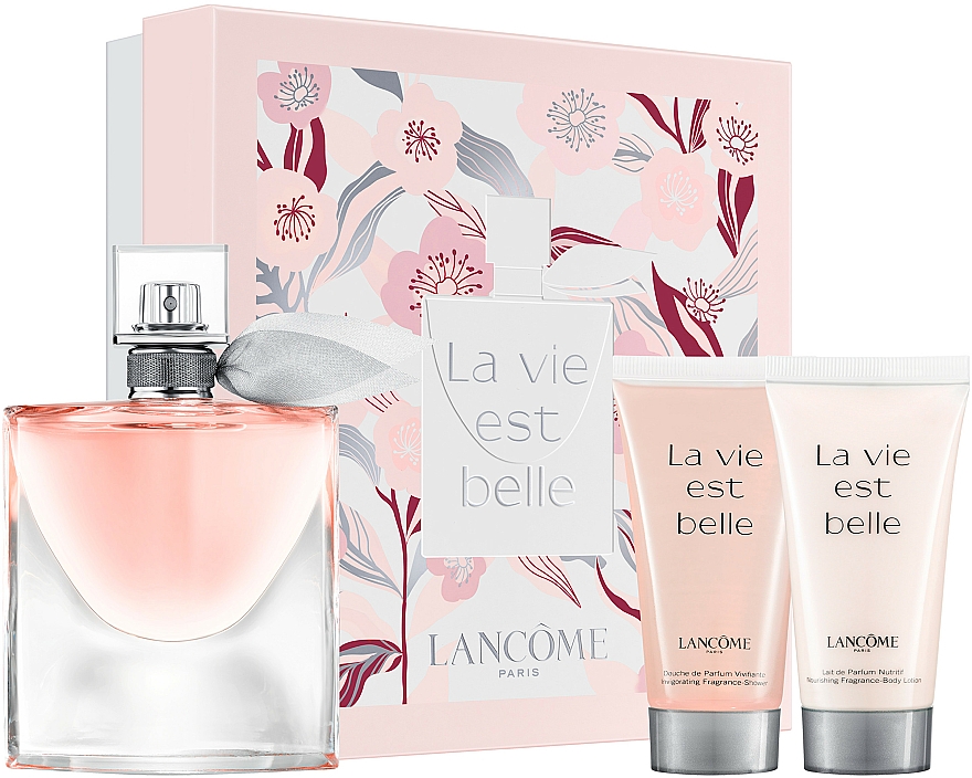 Парфюмерный набор Lancome La Vie Est Belle, 3 предмета - фото